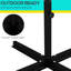 Porte-parapluie noir stable pour divers parapluies