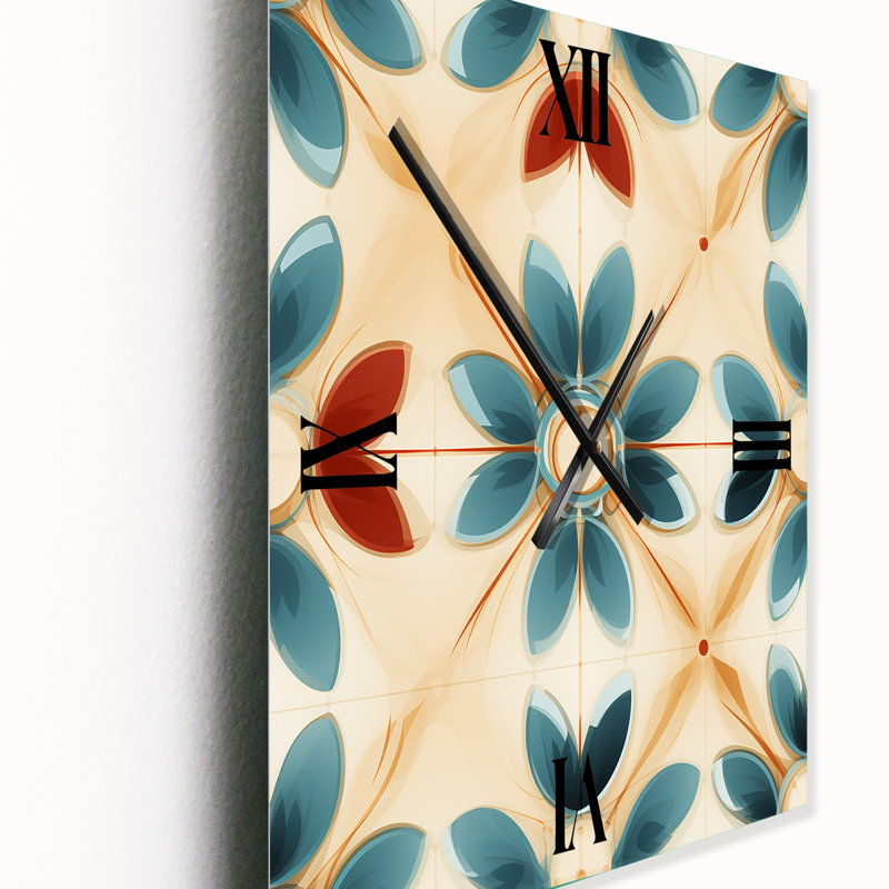 Horloge murale rétro rétro «I» de style marocain, Petit