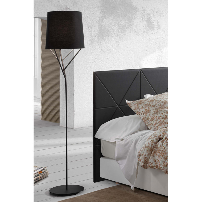 Tree Floor Lamp, Black, Matt Black