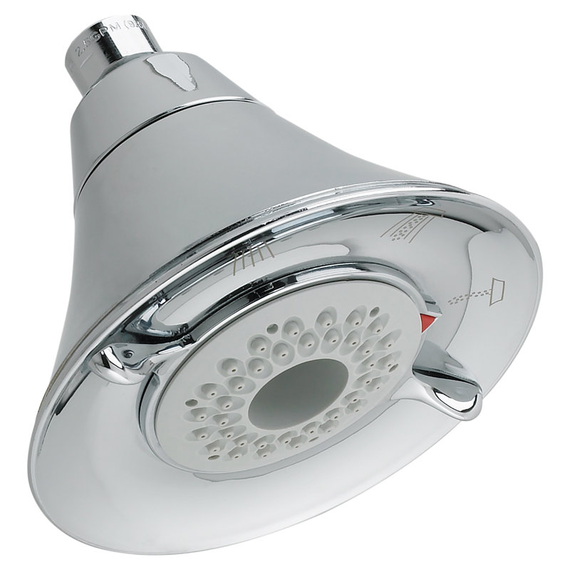 Flowise Full/Standard Adjustable Shower Head 2.5 GPM, Chrome