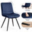 Chaise rembourrée en similicuir-1881953467