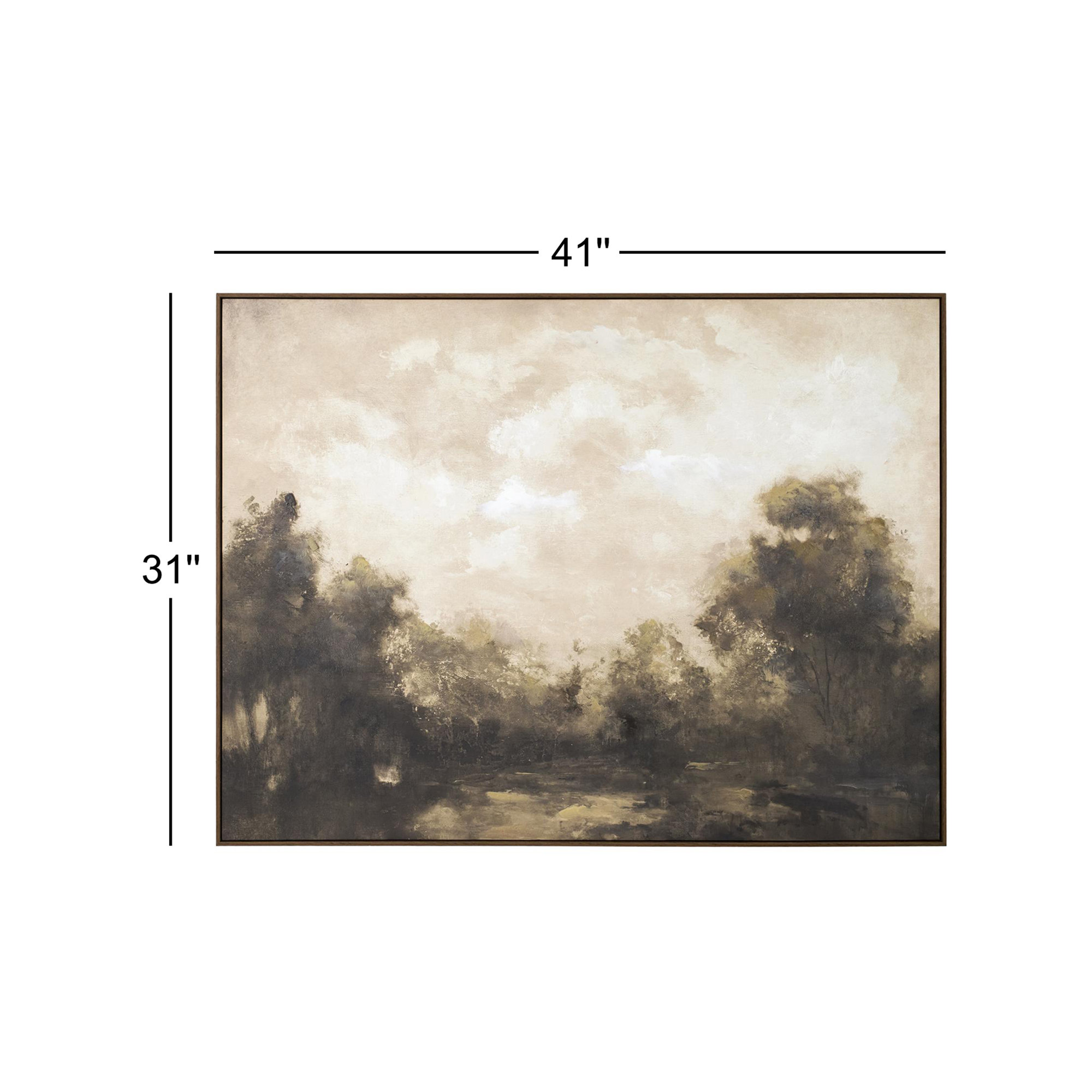 Keivha Wall Art, Brown, Gray