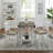 Space-saving Foldable Dining Table Set For Four - Perfect For Small Spaces