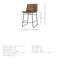 Chaise de bar 29 po Wiley-980960864