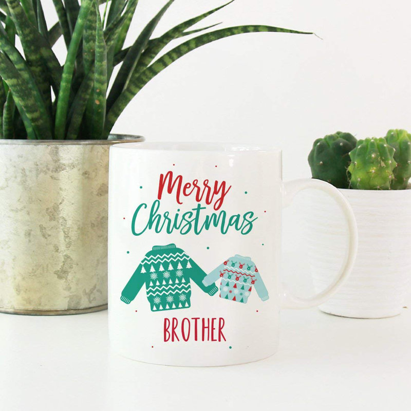Grande tasse à café merry christmas Boyd, Oui