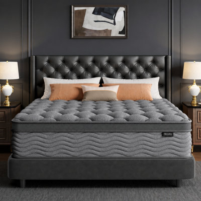 12” Medium Hybrid Mattress Pocket Spring With Memory Foam