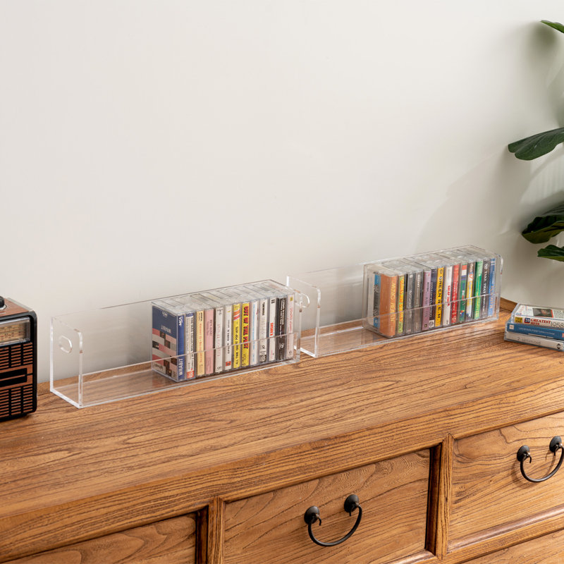 Cassette Rack Mutimedia Media Shelves