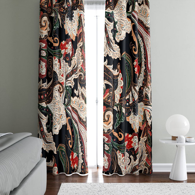 Semi Sheer Curtain Pair, 20" W x 61" L