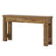Console en bois avec tiroirs doubles