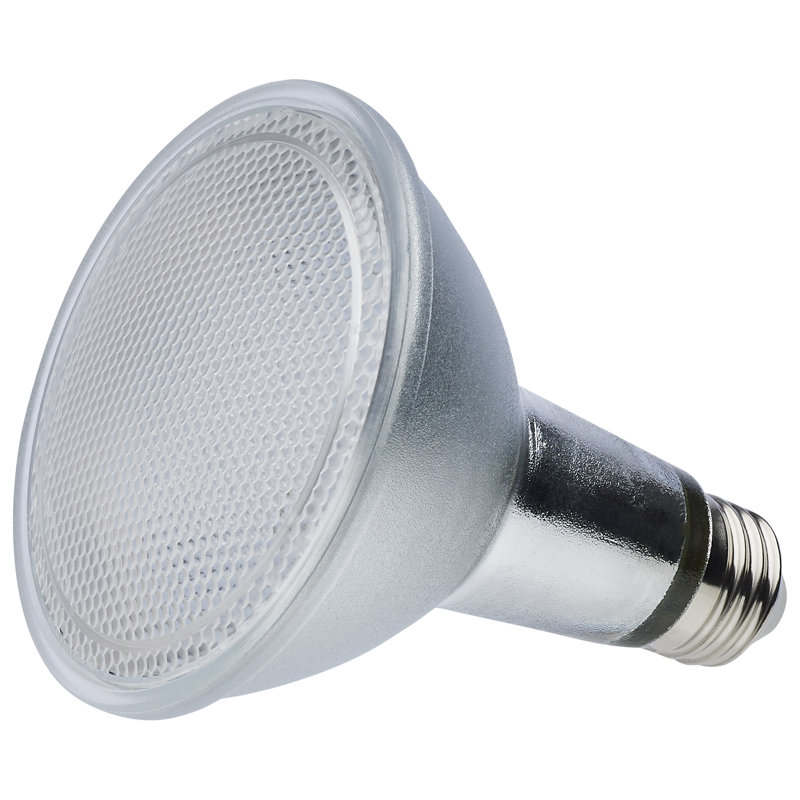 Ampoule DEL 12 watts PAR30LN à culot moyen; 120 à 277 volts finition argent, 4 000 K