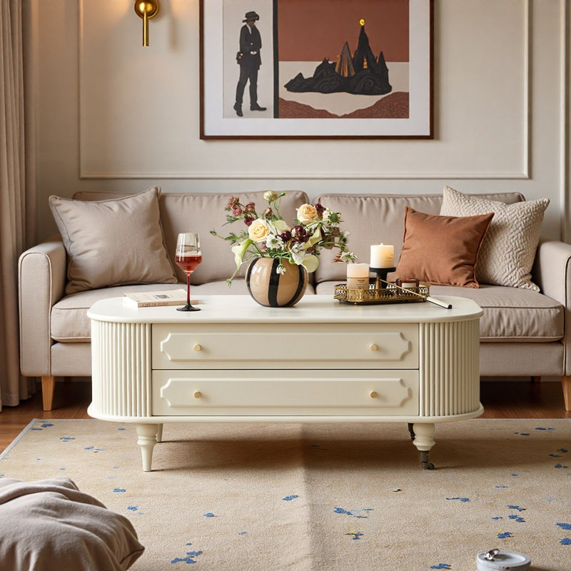 French Retro Style Coffee Table