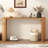Simple Modern Style Multi-Functional Use Porch Table With Semi-Cylindrical Leg Design-982971427