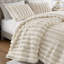 Ensembles de literie luxueux en fausse fourrure Ul ultrasoft, 3 pièces grand / double, confort ivoire confortable