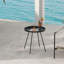 Table d'appoint en acier inoxydable Gurtrude-2044077486