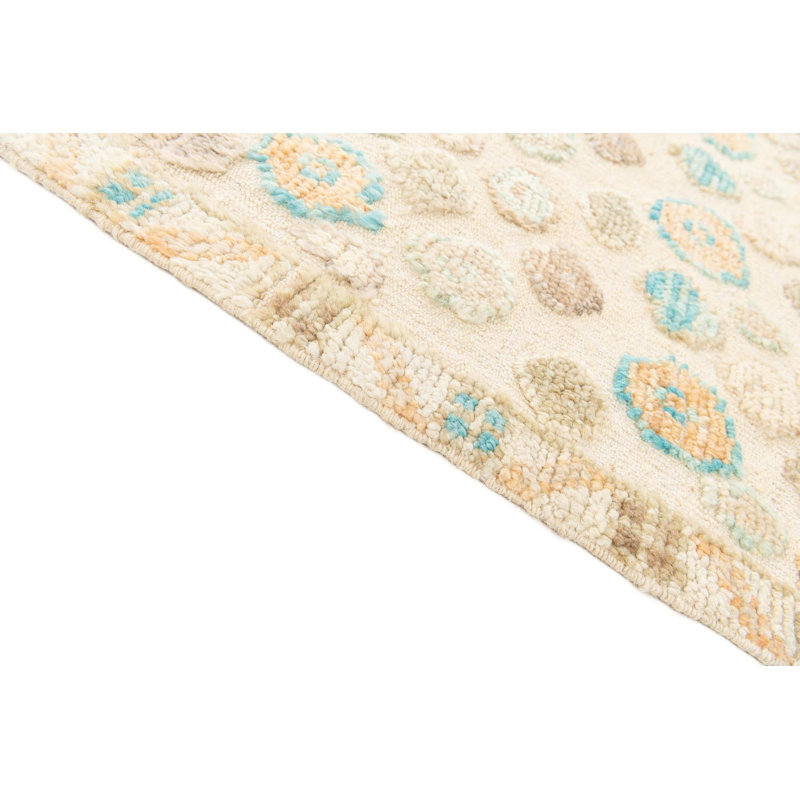 Tapis carré ivoire Outen