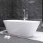 Baignoire autoportante en acrylique 70,9 po
