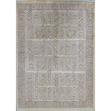 Hand-Knotted High-Quality Gray Area Rug