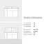 Ensemble de meuble-lavabo mural simple 30 po