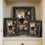 Cadre de table noir 3 pièces pour photos et affichage de photos de famille 5 po x 7 po-133864405-133864406-133864409