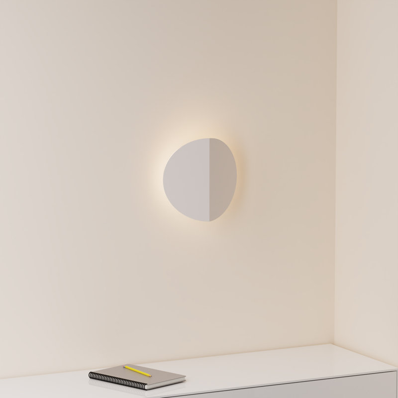 Lune Wall Sconce, Stone