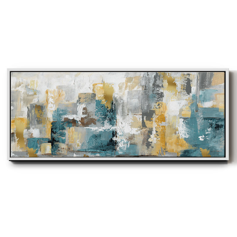 City Views I- Framed Canvas