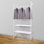 Margate Metal Industrial Pipe Clothing Rack