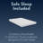 Travel Sleeper Mini Portable Folding Crib with Mattress