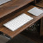 Vosburgh L-Shaped Solid Wood Base Executive Desk