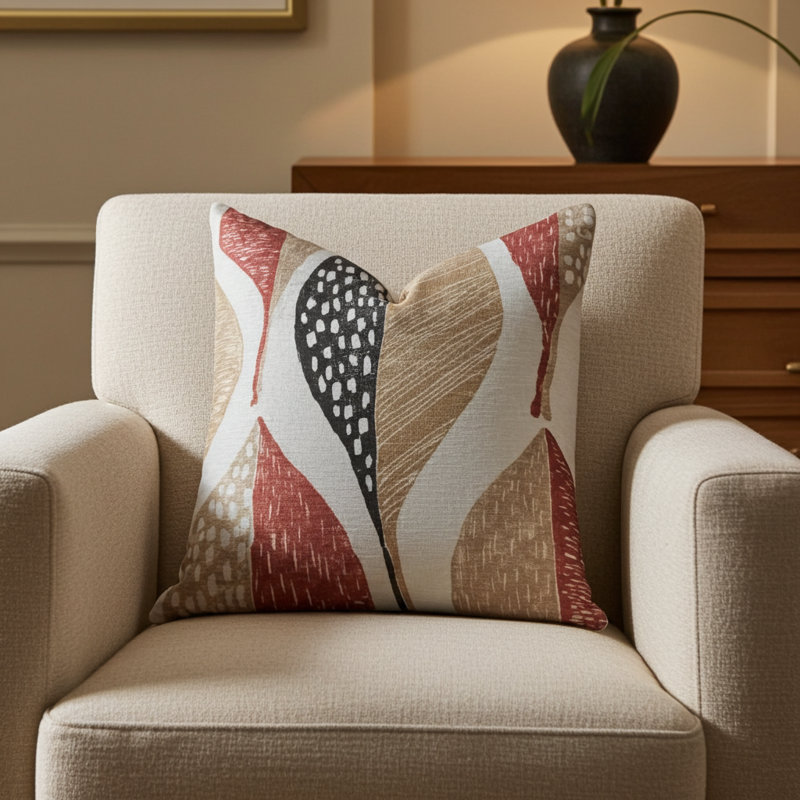 Oak Valley Square Indoor/Outdoor Pillow Cover & Insert, 20" x 26", Lumbar Pillow