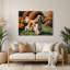 «Dogs Cocker Spaniel», art mural en métal brun-923721197