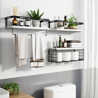 Hegewisch 4 Piece Floating Shelf
