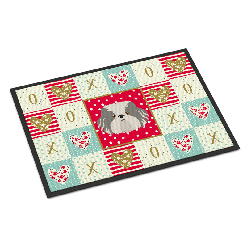 Kaiya Non-Slip Valentine's Day Indoor / Outdoor Doormat