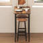 Counter Stool with Metal Frame