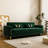 Rhum 85.63'' Velvet Tuxedo Arm Sofa-781853697