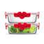 Contenants de nourriture Disney Mickey & Minnie - Rouge-120824991