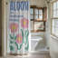 Rideau de douche 1 pièce Calm Blossom-1848508954