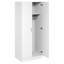 Armoire-penderie avec garde-robe Furinno + Robin, blanc