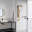 Gardenia 39" H X 4" W 2-Jet Shower System with Hand Wand - Requires existing shower head connection-98379235