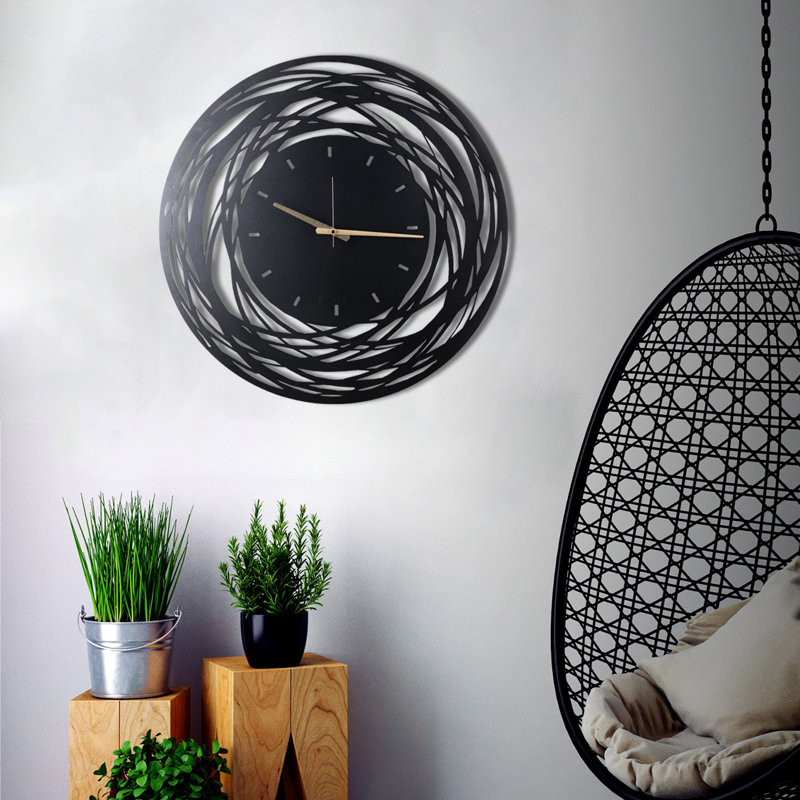 Mazelina Wall Clock, 50cm H x 50cm W x 0.2cm D
