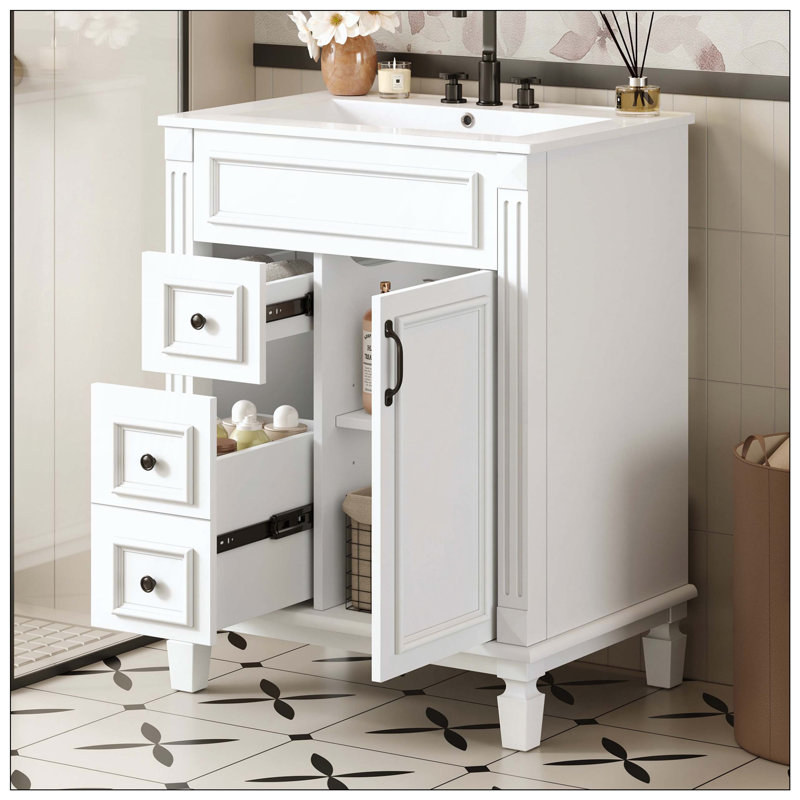 Tablette de meuble-lavabo en céramique Modern