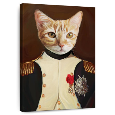 Ketti Portrait de chat Napoléon