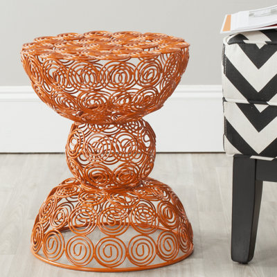 Grid Iron Accent Stool
