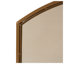 Pare-étincelles autoportantes en métal noir à sommet arqué, 96,5 cm L x 78,7 cm H, pour foyers à bois d'intérieur-1256173930
