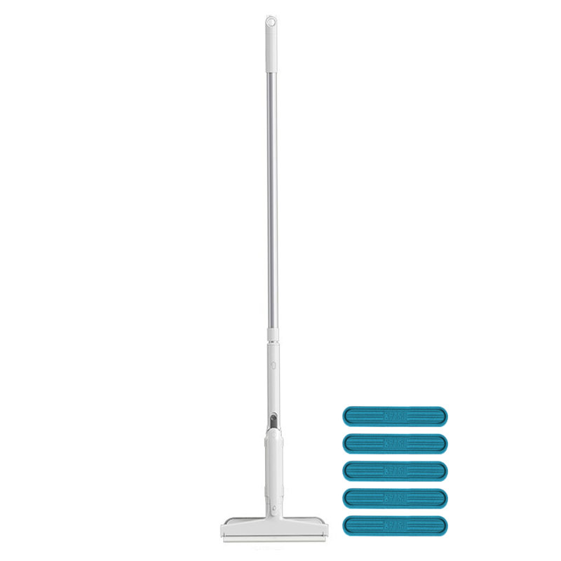 Water Spray Window Cleaning Squeegee with Retractable Handle Window Glass Door Scrubber Cleaner