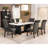 Maroney Rustic Espresso  Dining Table