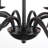 Aretzy 8-Light Dimmable Classic Candle Style Rustic Linear Farmhouse Chandelier for Kitchen Island-2046711346