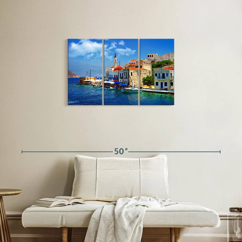 Gillard Kastelorizo Island, H 20 po x l 33 po