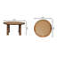 Table basse en rotin Spindle