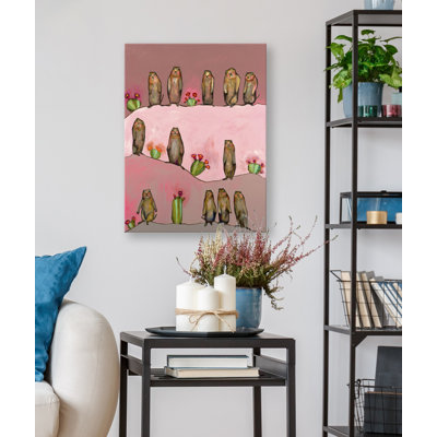 " Prairie Dogs " by Eli Halpin Painting Print
