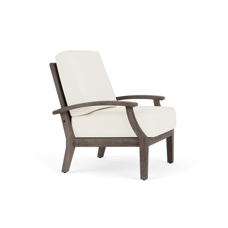 Frontier Outdoor Lounge Chair, Bark, Wayfarer Dune